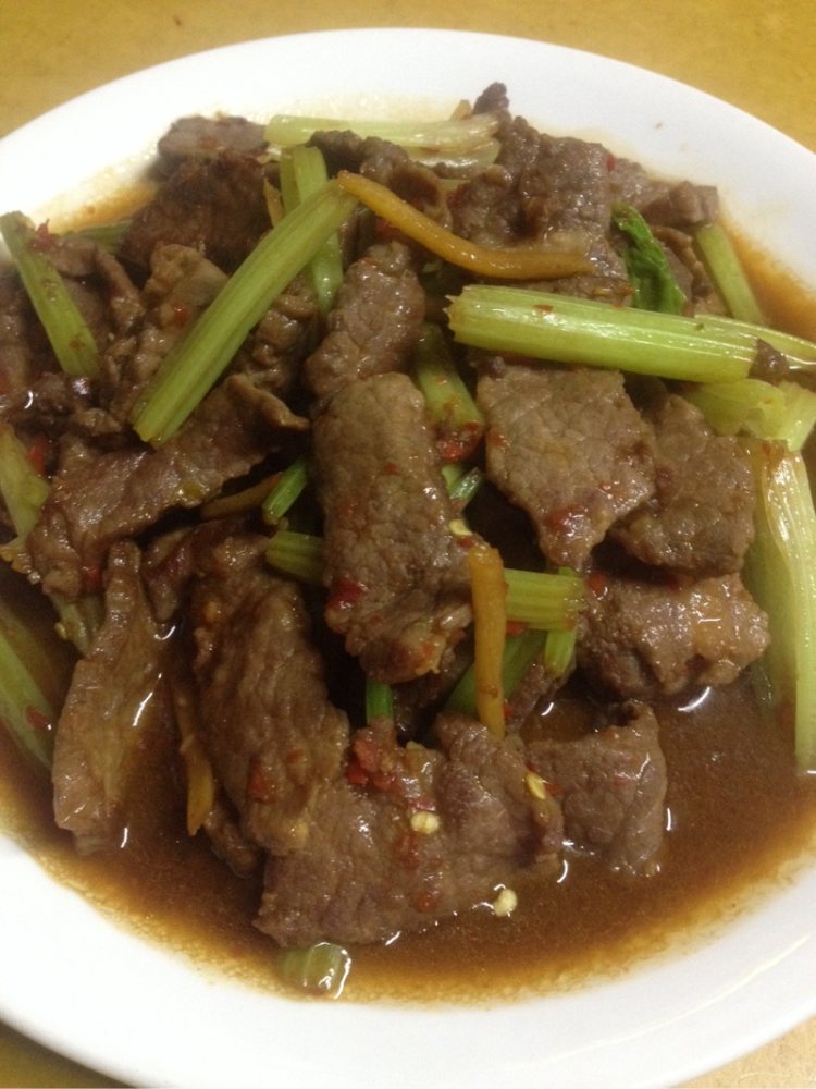 香芹牛肉片步骤14
