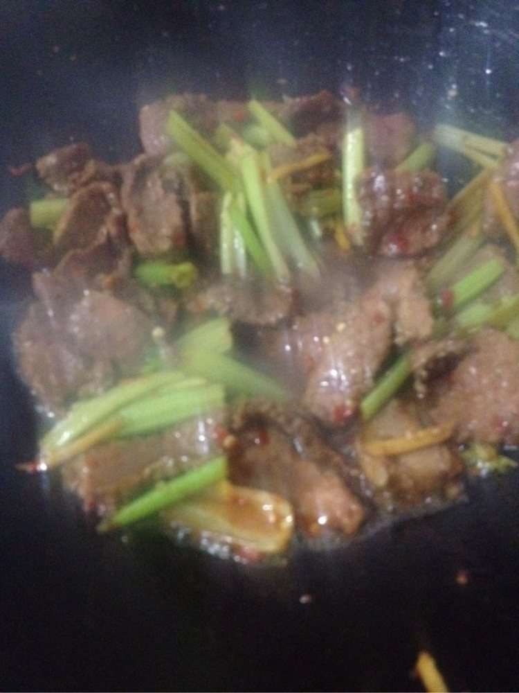 香芹牛肉片步骤13
