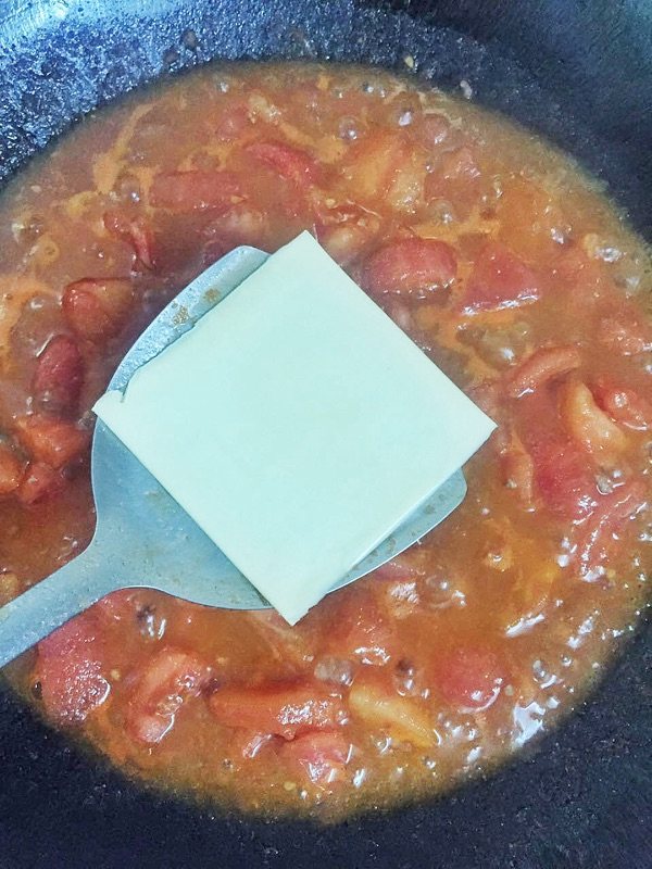 茄汁肉酱乌冬步骤5