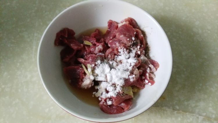 黑胡椒牛肉步骤2