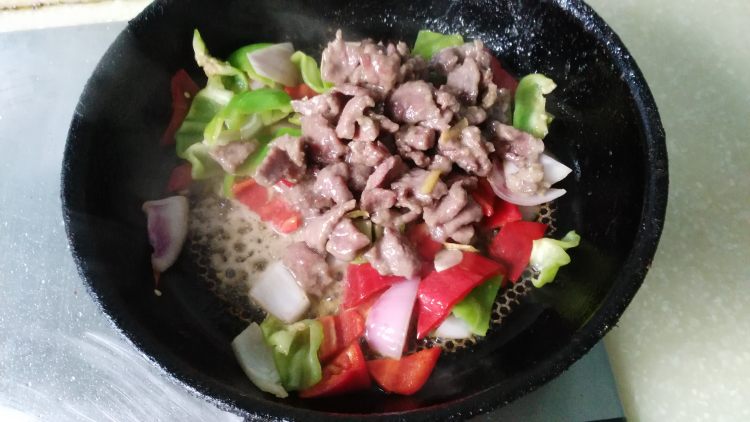 黑胡椒牛肉步骤9
