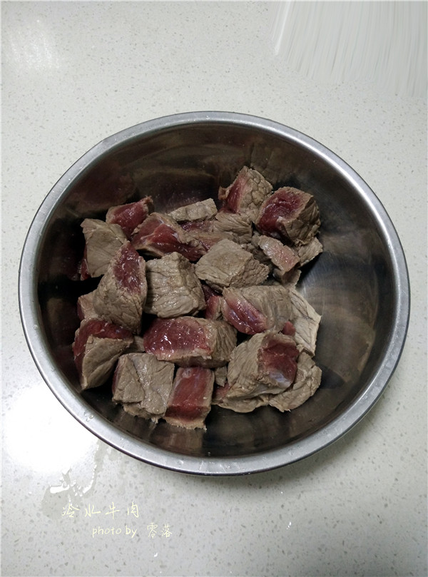 冷水牛肉步骤4