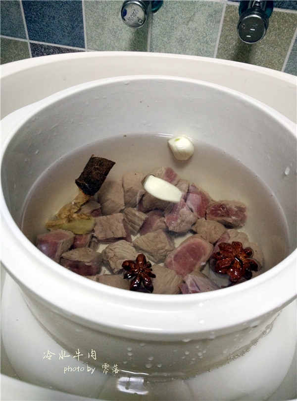 冷水牛肉步骤6