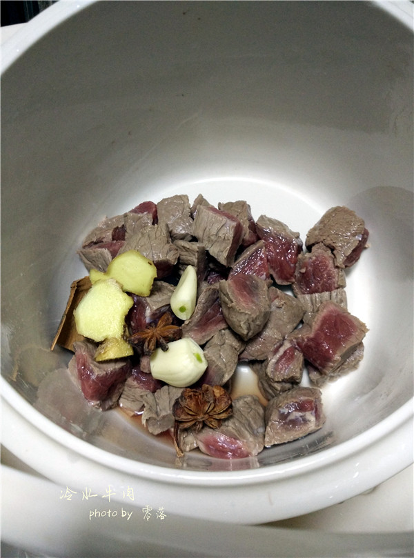 冷水牛肉步骤5