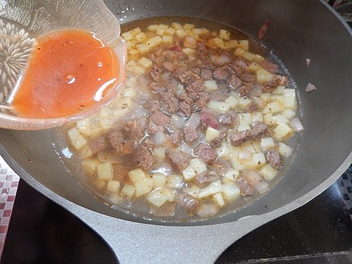 黑椒牛肉盖浇饭步骤10