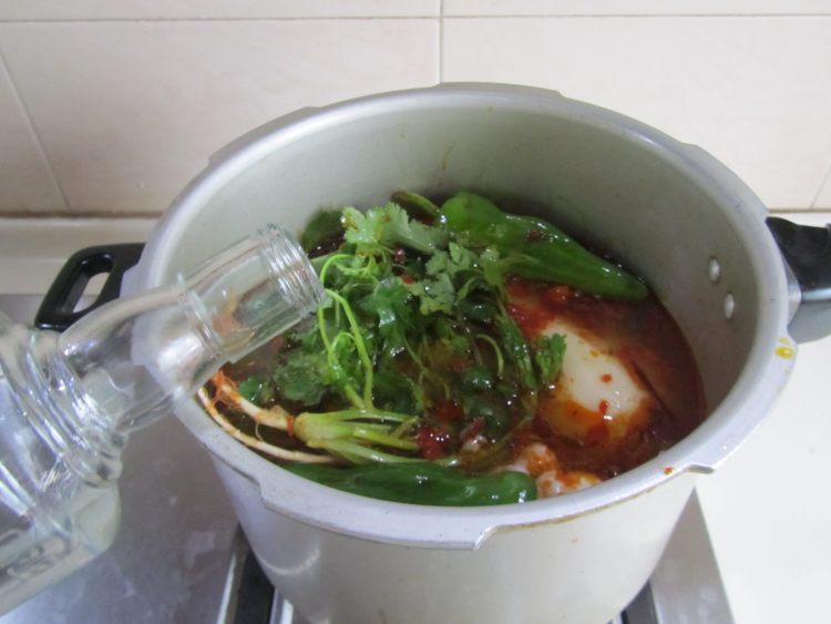 卤藕回锅牛肉步骤4