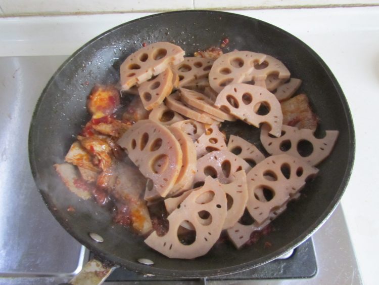 卤藕回锅牛肉步骤9