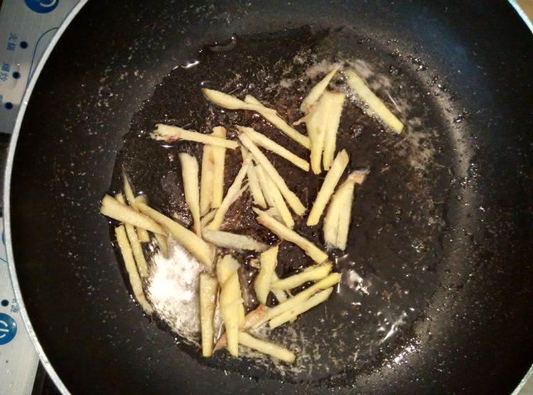 姜爆牛肉步骤4