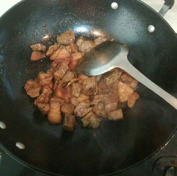 番茄牛肉汤面步骤4