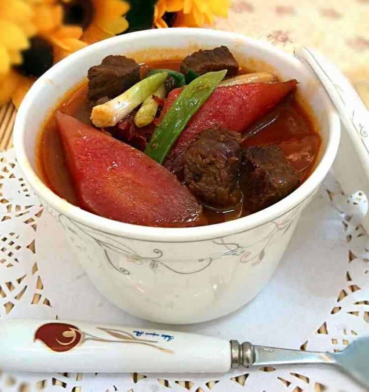 红萝卜烧牛肉步骤12