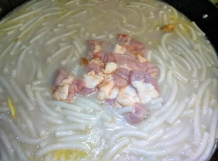 猪牛肉煮濑粉步骤8