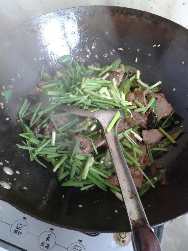 尖椒牛肉片步骤8