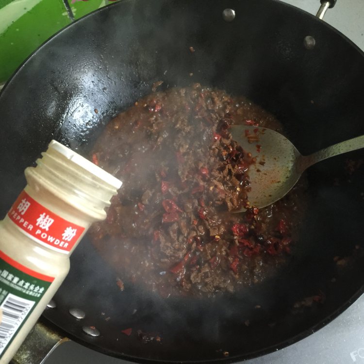 牛肉拌米粉步骤12