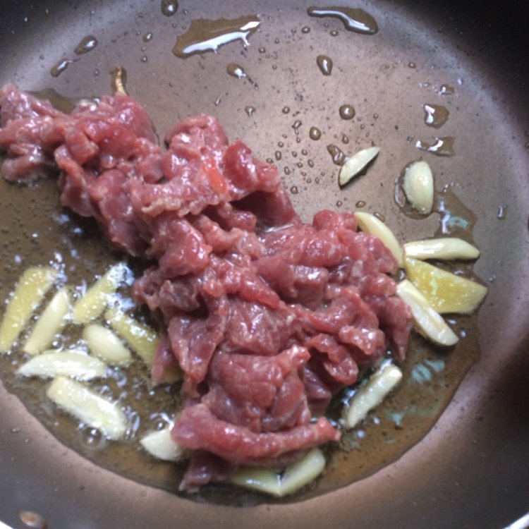 双椒牛肉步骤4