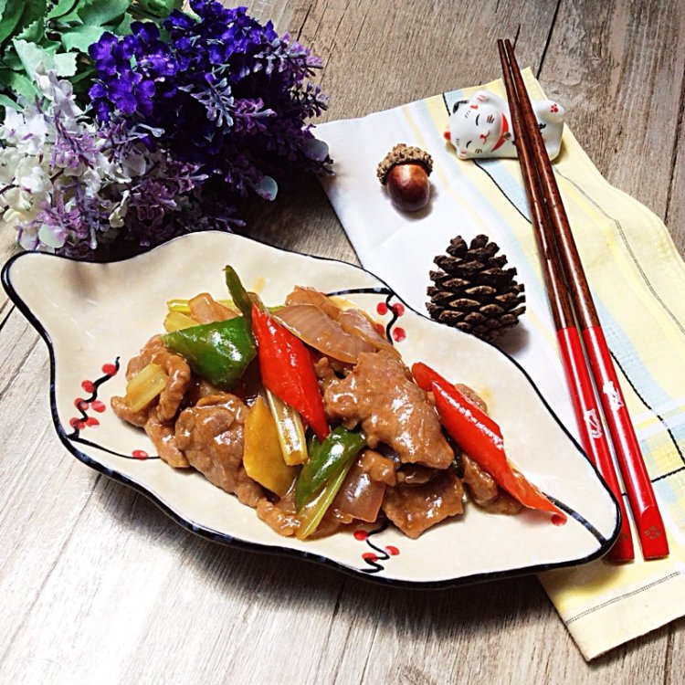 双椒牛肉步骤9
