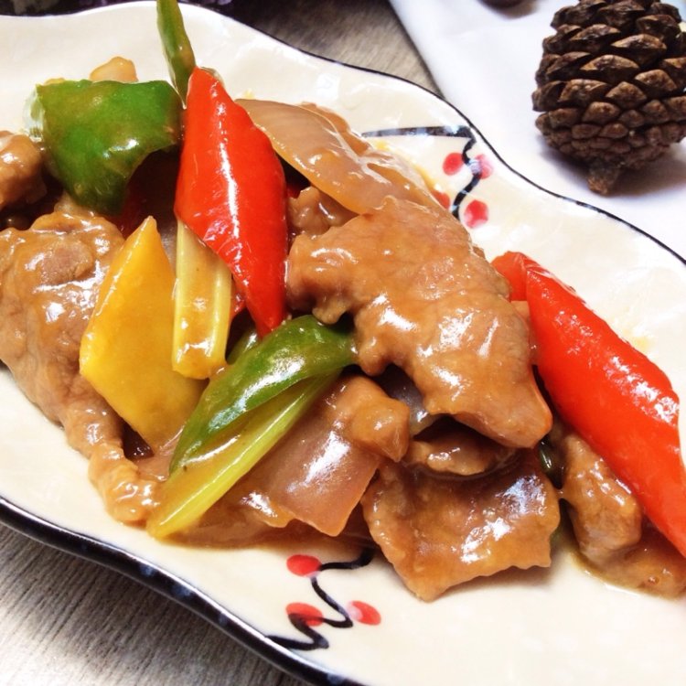 双椒牛肉步骤10