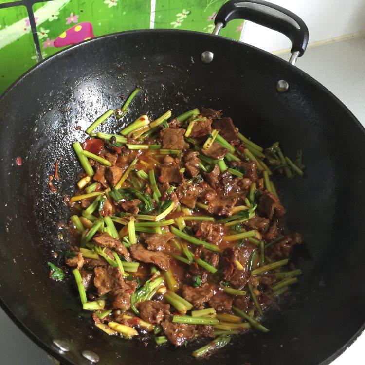 鼓香牛肉炒米粉步骤10
