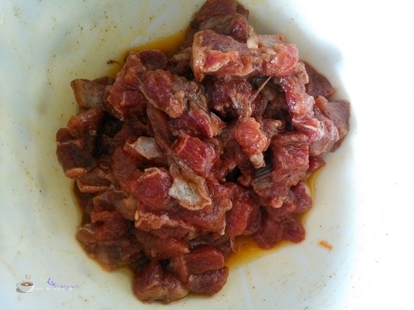 #美味的朋友#什锦牛肉步骤5