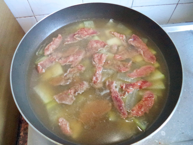 牛肉冬瓜汤步骤7