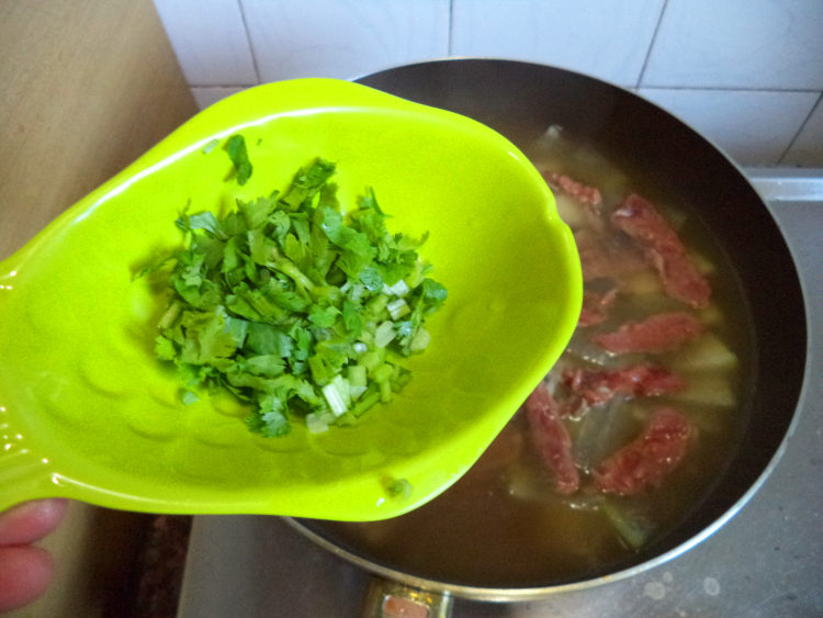 牛肉冬瓜汤步骤8