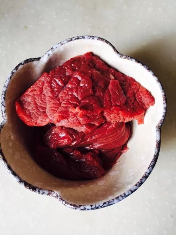 牛肉煎饼步骤1
