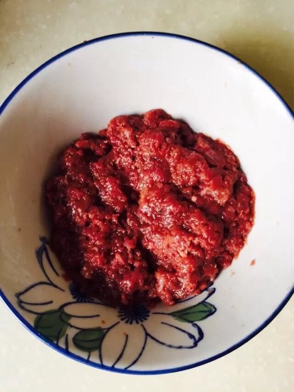 牛肉煎饼步骤4