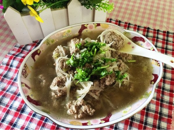 牛肉丸子萝卜汤步骤19