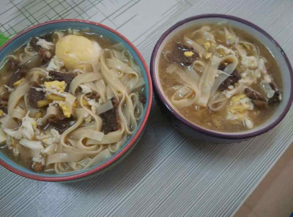 牛肉鸡蛋面步骤6