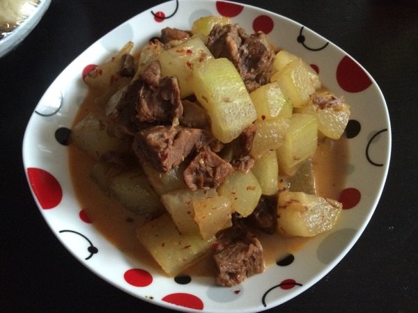 冬瓜炖牛肉步骤7