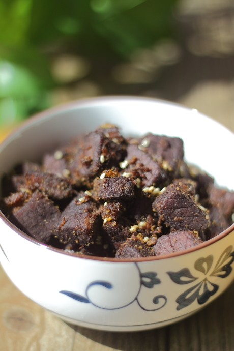 孜然牛肉干步骤5