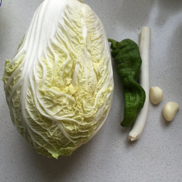 大白菜炒牛肉步骤1
