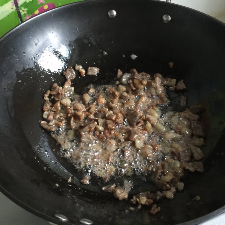 大白菜炒牛肉步骤7