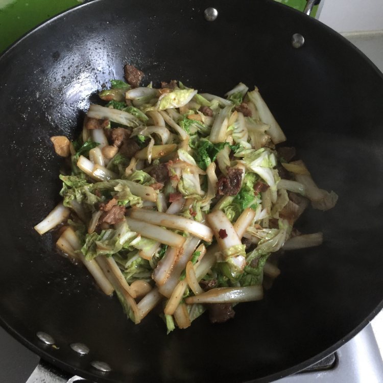 大白菜炒牛肉步骤10