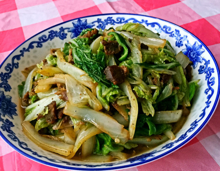 大白菜炒牛肉步骤13