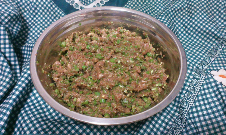 牛肉豆角馅步骤9