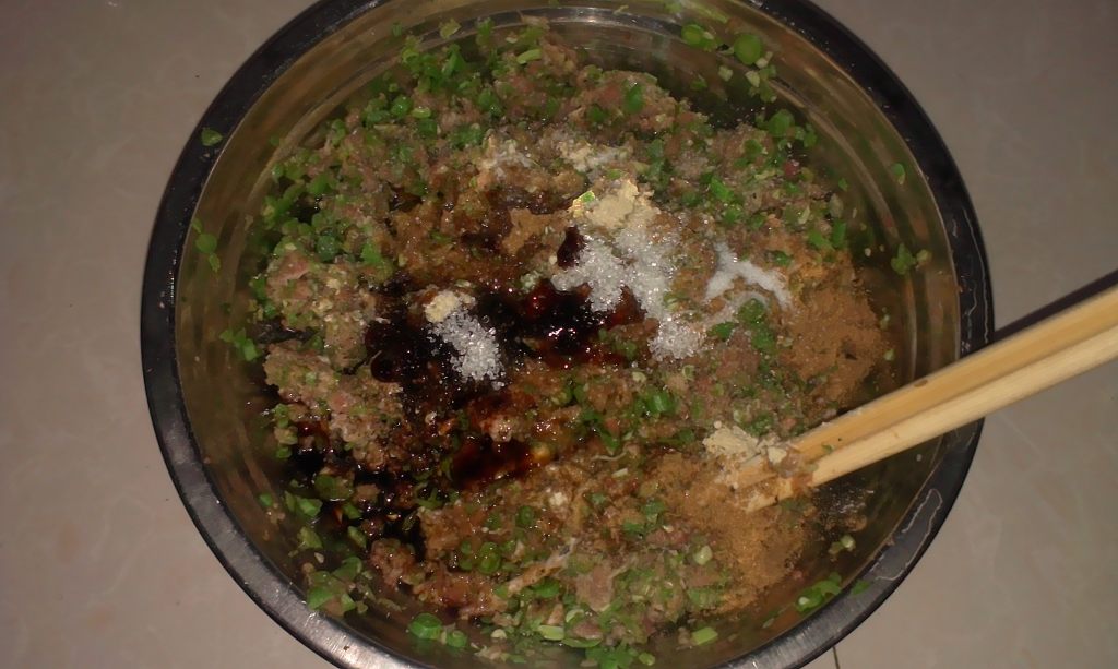 牛肉豆角馅步骤7