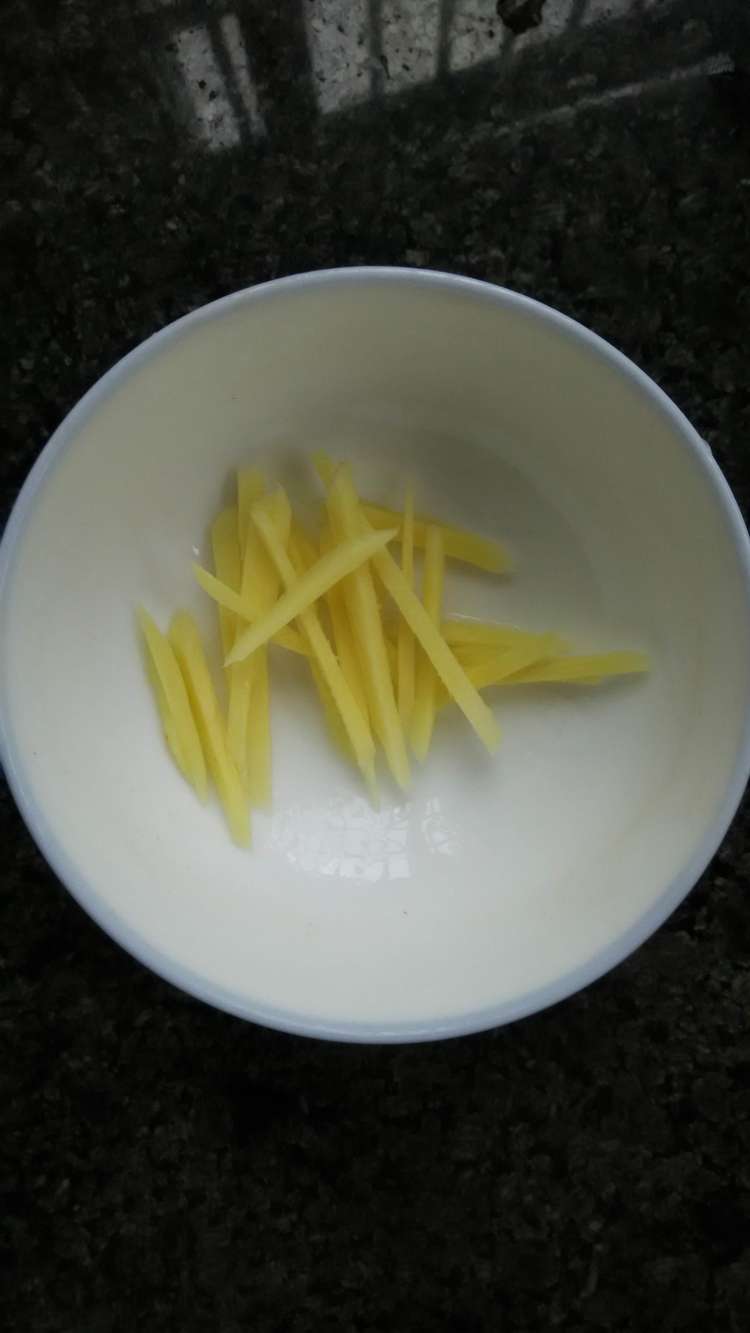 清炒牛肉步骤2