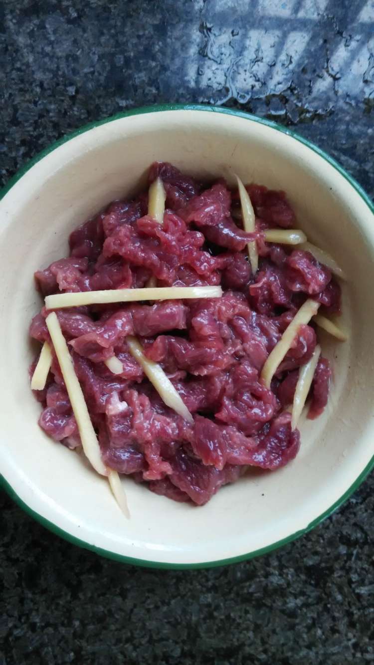 清炒牛肉步骤4