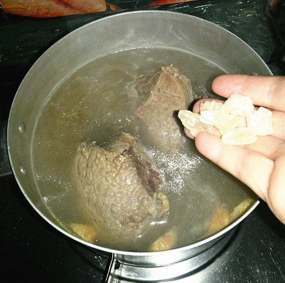 卤干切牛肉步骤7