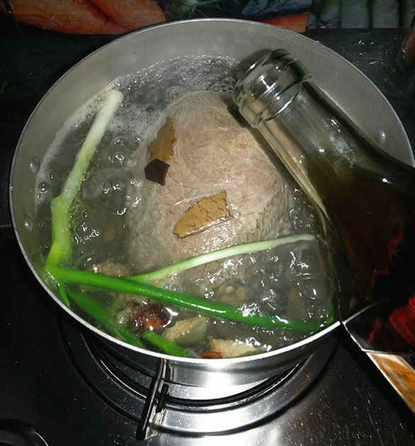 卤干切牛肉步骤6
