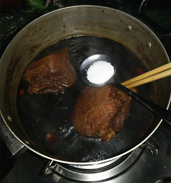 卤干切牛肉步骤15