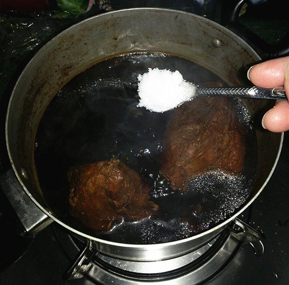 卤干切牛肉步骤14