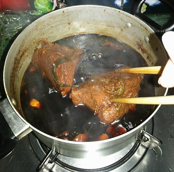 卤干切牛肉步骤13