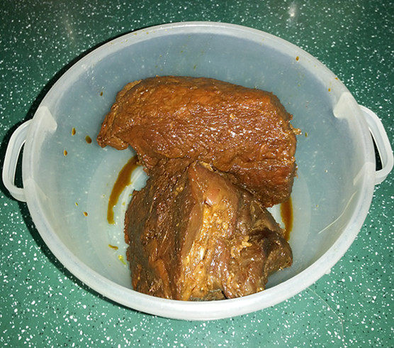 卤干切牛肉步骤18