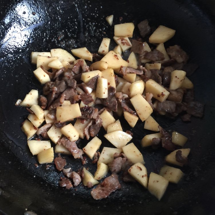 牛肉汤揪片步骤8