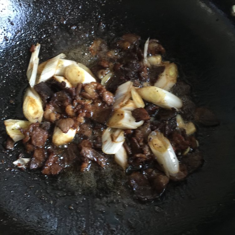 毛白菜拌面步骤9