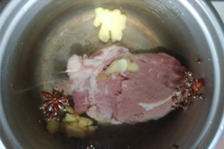 牛肉面花菜步骤2