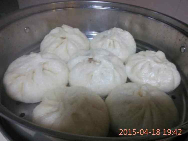 芹菜牛肉包步骤10