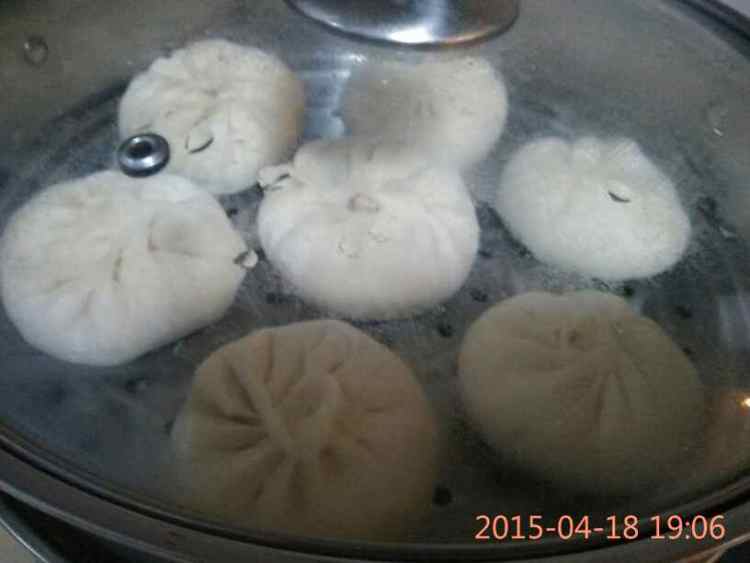 芹菜牛肉包步骤9