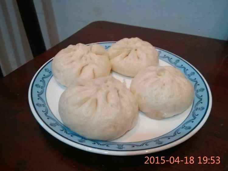 芹菜牛肉包步骤11